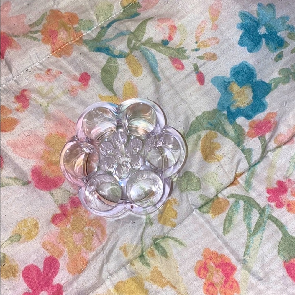 Clear makeup organizer